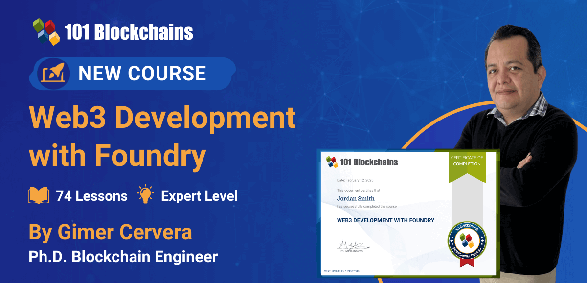 Web3 Growth with Foundry Course Launched