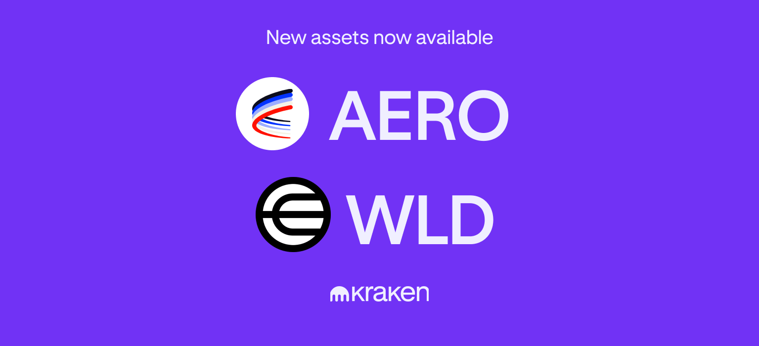 AERO and WLD can be found for buying and selling!