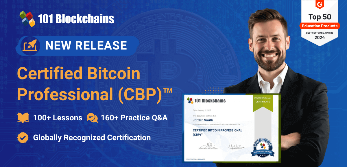 Announcement – Licensed Bitcoin Skilled (CBP)™ Certification Launched