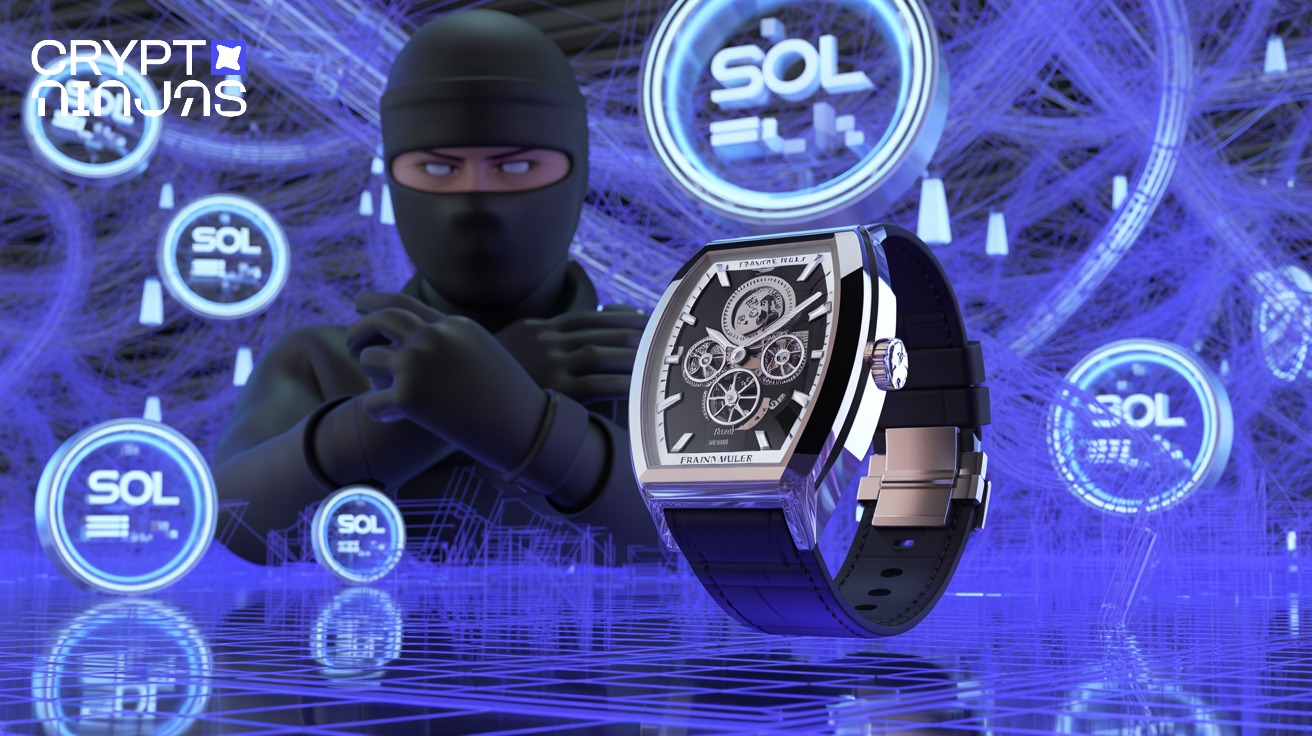 $24K Watch That Doubles as a Crypto Pockets? Franck Muller’s Solana Timepiece Sparks Frenzy