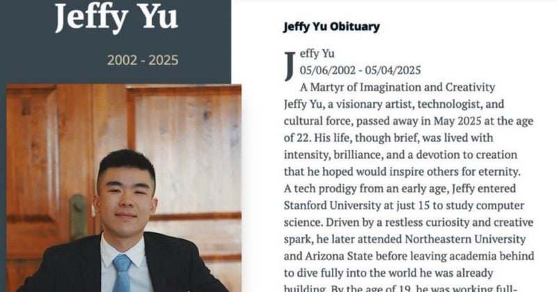 Zerebro co-founder Jeffy Yu, who performed useless, received caught in his dad and mom’ driveway