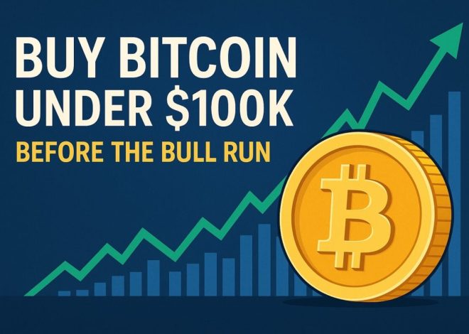 Purchase Bitcoin Below $100K Earlier than The Subsequent Bull Run