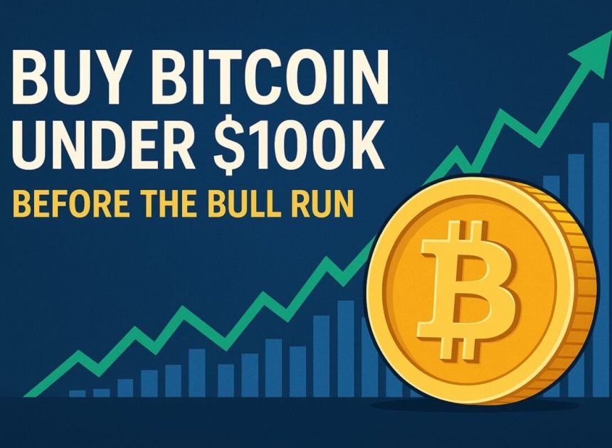 Purchase Bitcoin Below $100K Earlier than The Subsequent Bull Run