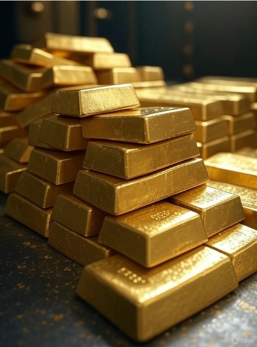 Gold gained as commerce and geopolitical tensions help safe-haven demand
