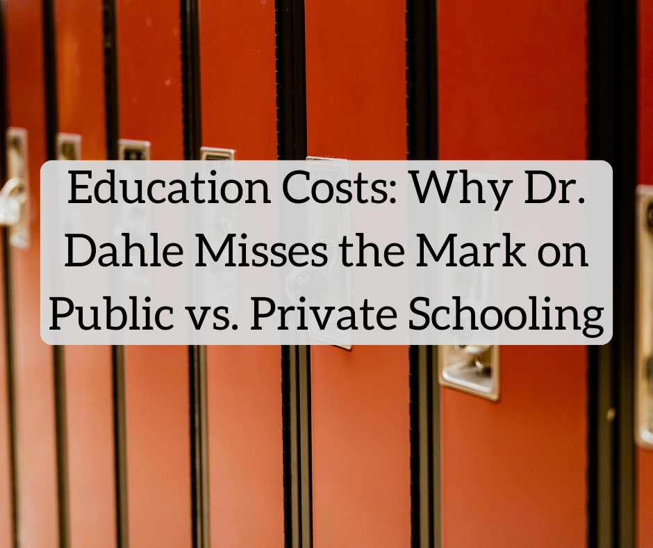 Schooling Prices: Why Jim Dahle Misses the Mark on Public vs. Personal Education