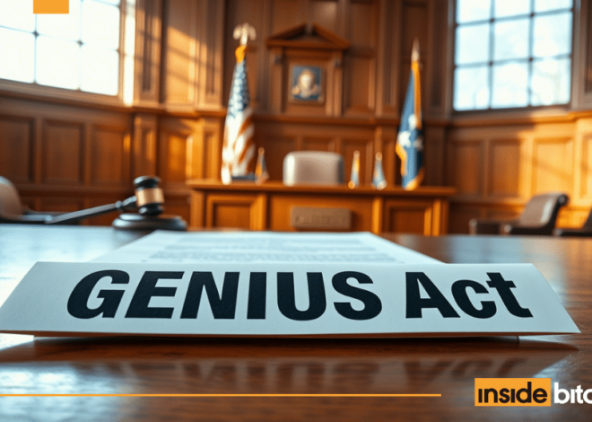 US Senate Schedules Closing GENIUS Act Vote As SEC Drops Guidelines