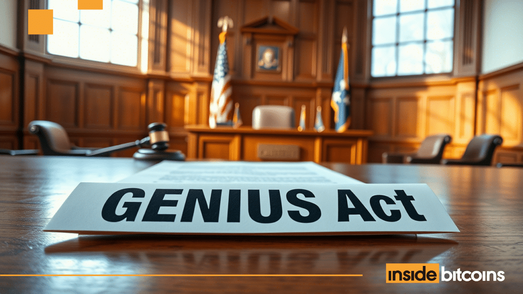 US Senate Schedules Closing GENIUS Act Vote As SEC Drops Guidelines