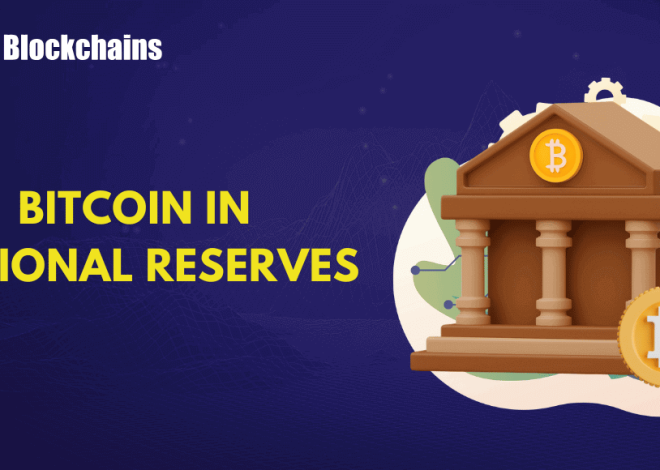 The Function of Bitcoin in Nationwide Reserves